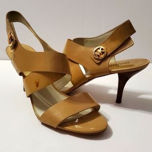 Michael Kors Tan Strap Heels